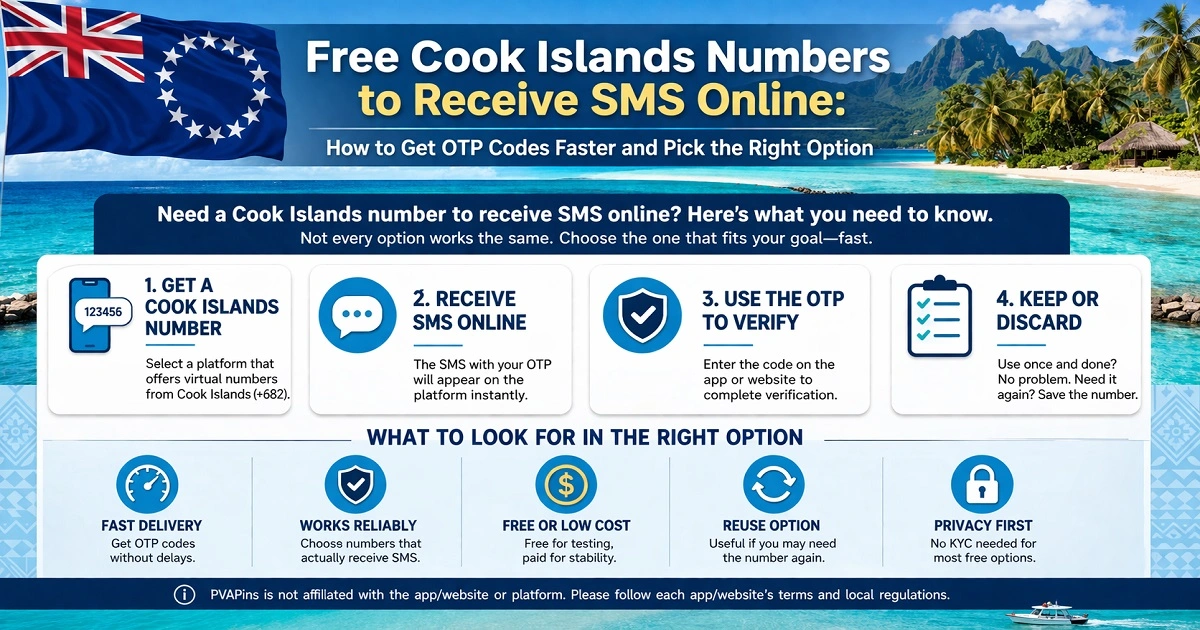 Free CookIslands Number Information