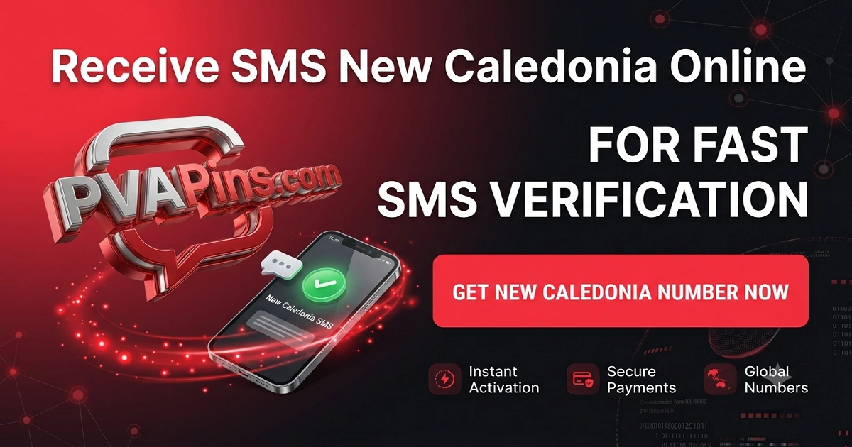 New Caledonia — receive SMS online