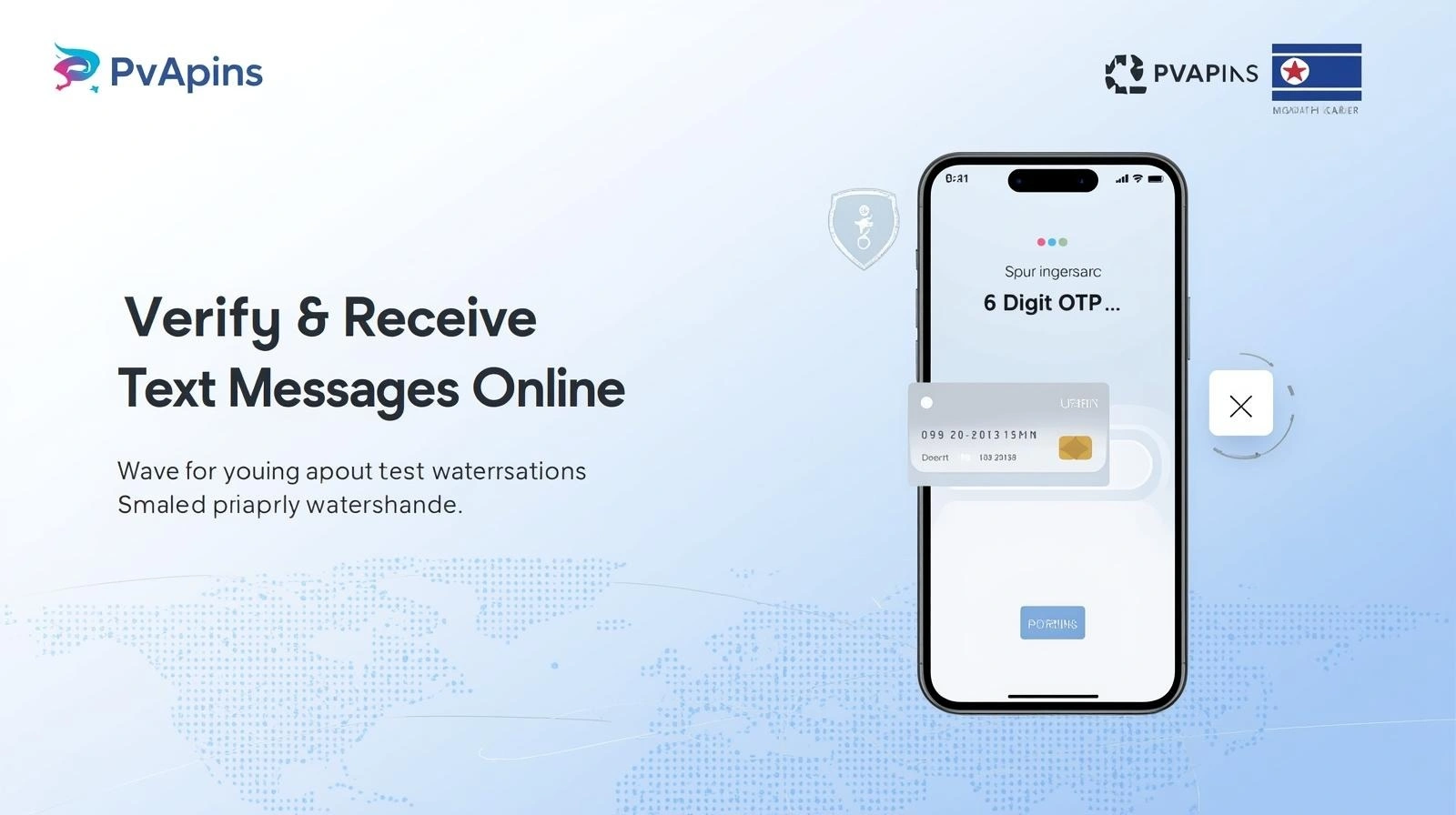 Blackcatcard Verify in North Korea Without a SIM Card Quickly