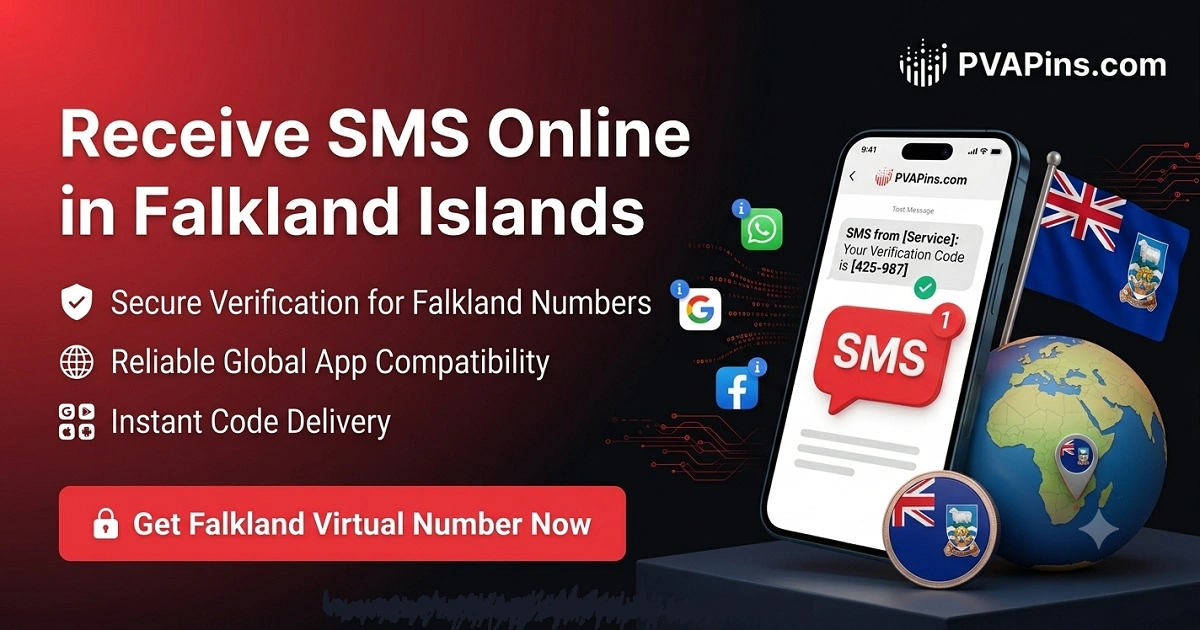 FalklandIslands — receive SMS online