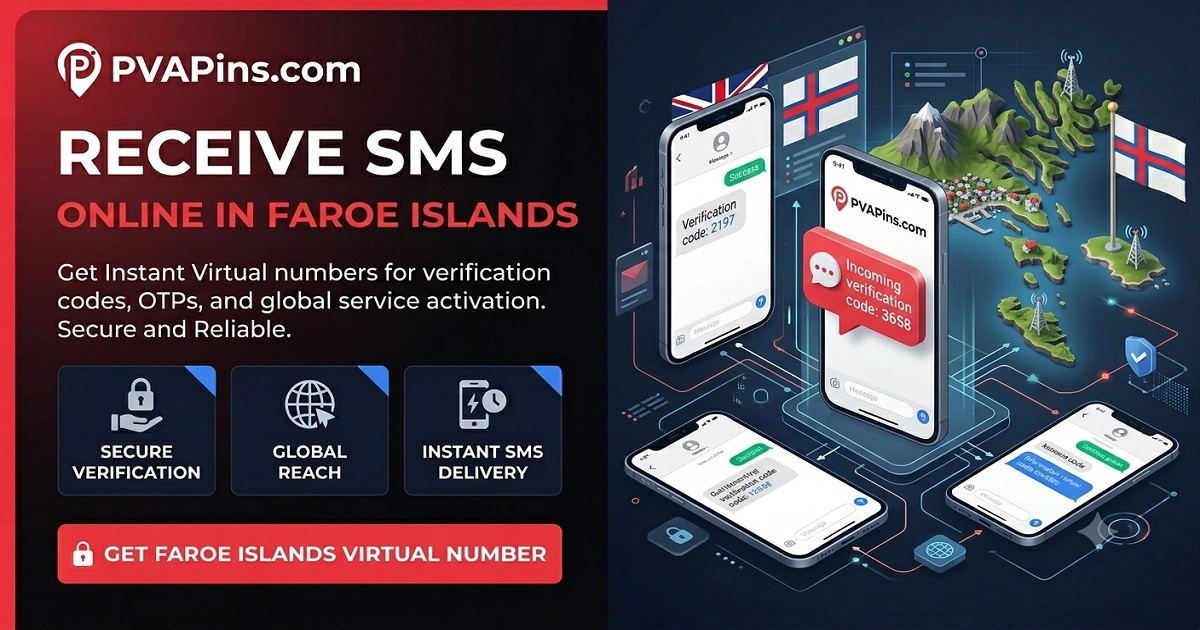 Faroe-Islands — receive SMS online