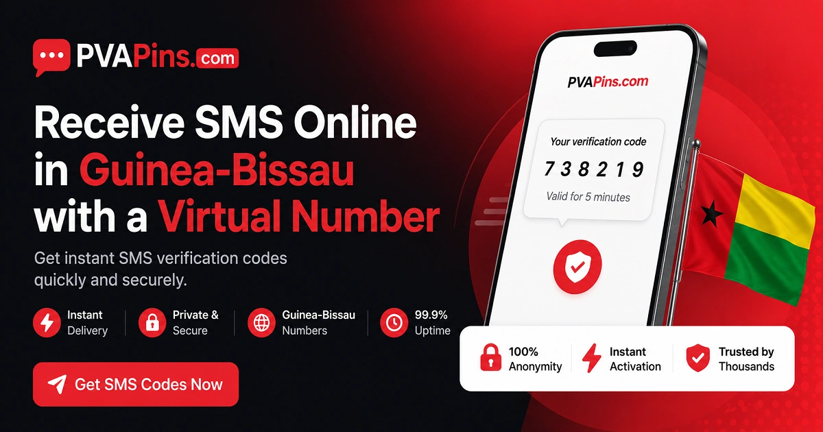 Guinea-Bissau — receive SMS online