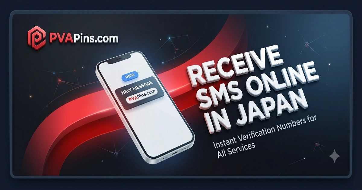 Japan — receive SMS online