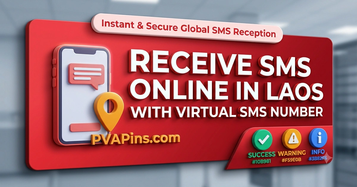 Laos — receive SMS online