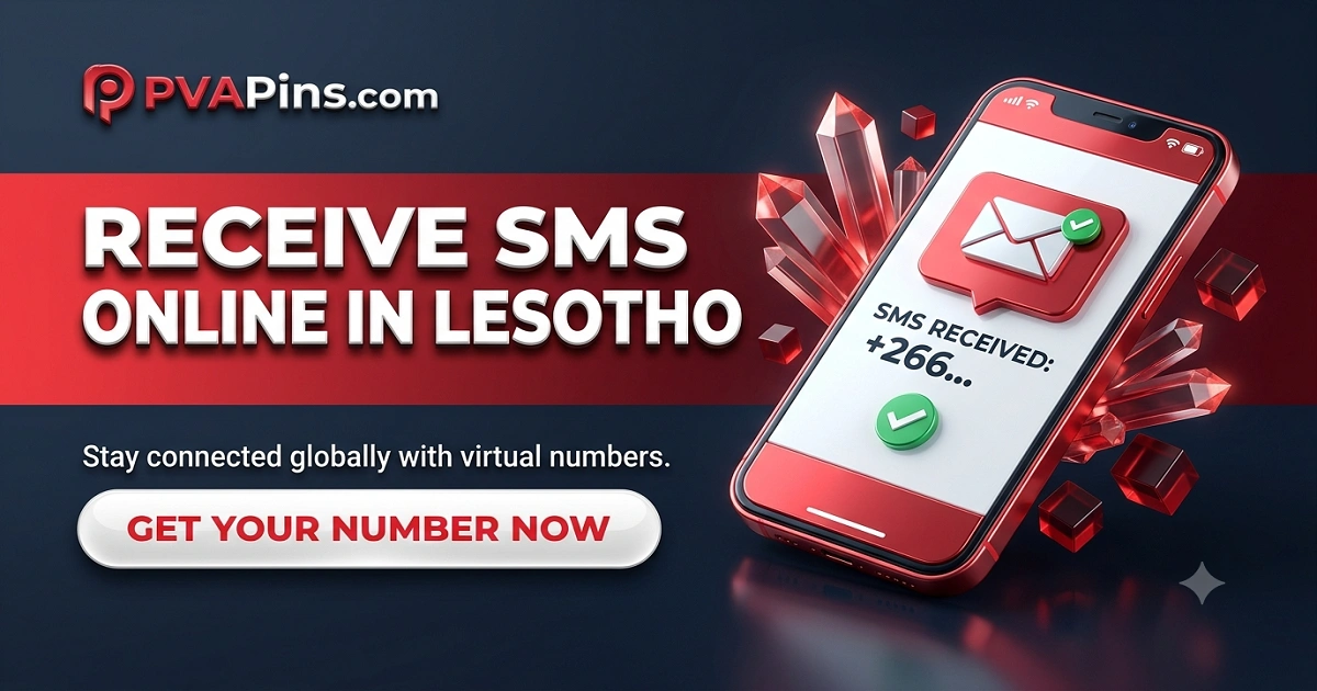 Lesotho — receive SMS online
