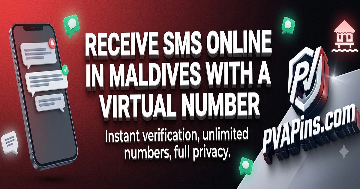 Maldives — receive SMS online