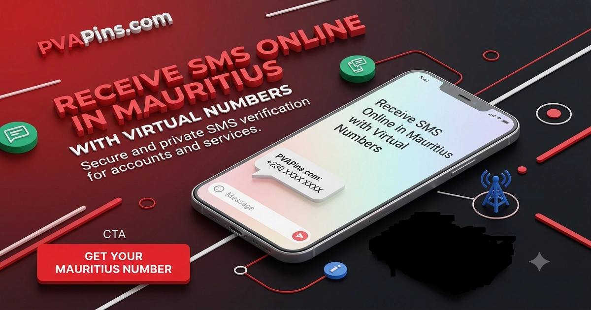 Mauritius — receive SMS online
