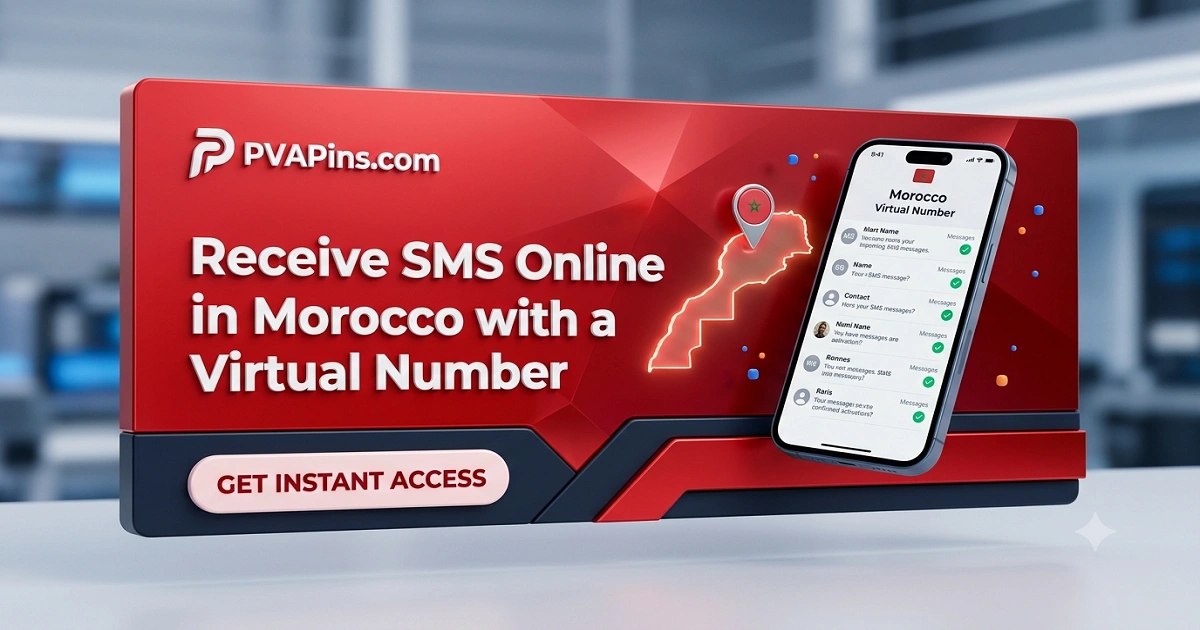 Morocco — receive SMS online