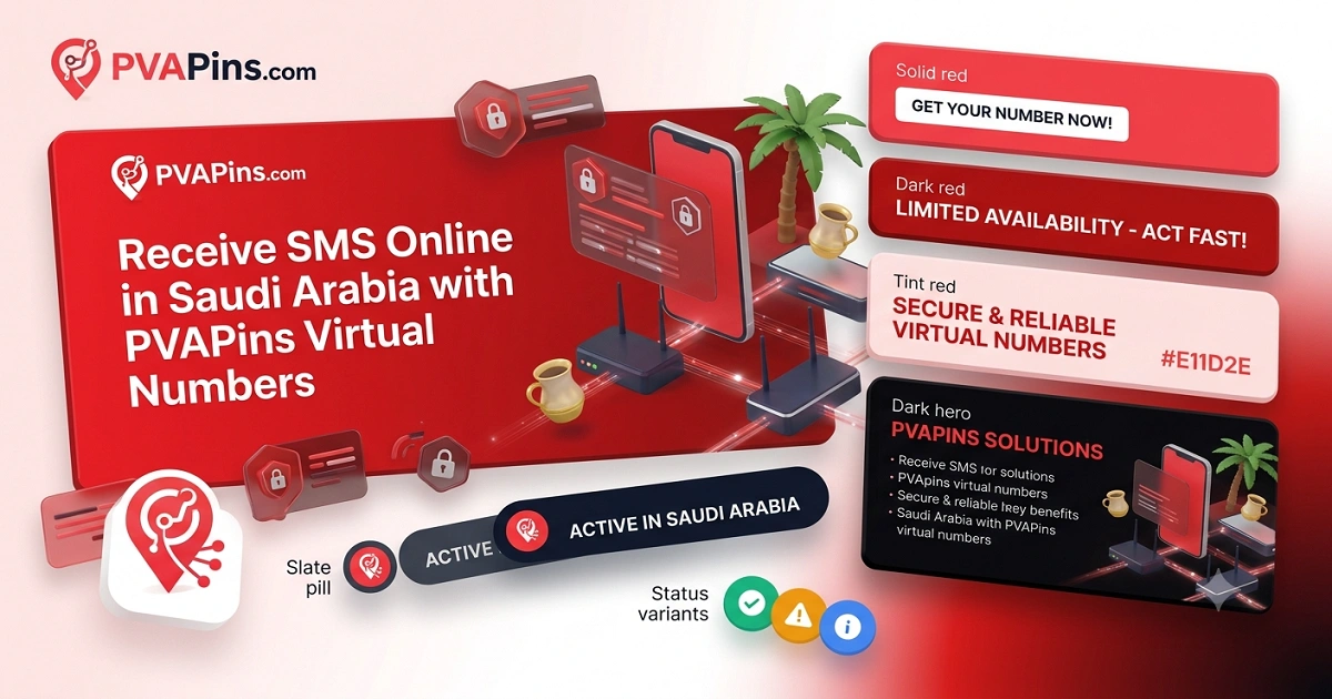 Saudi Arabia — receive SMS online