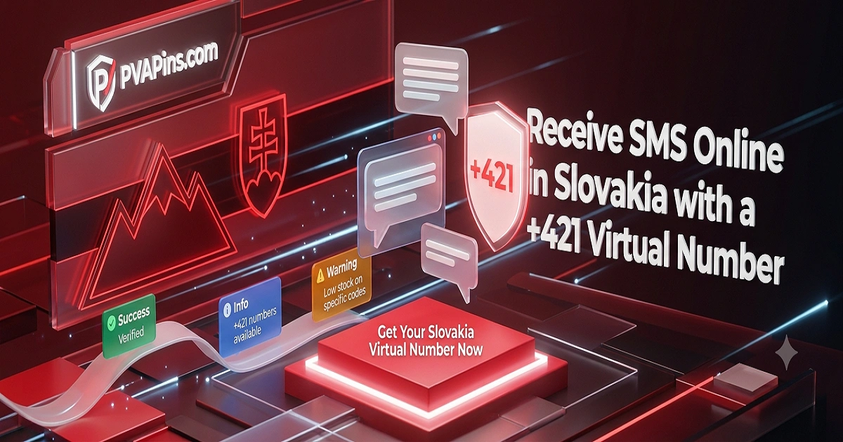 Slovakia — receive SMS online