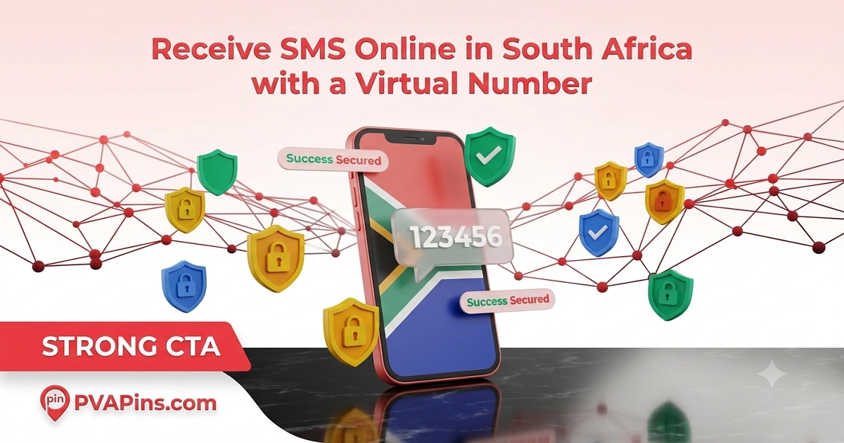 South Africa — receive SMS online