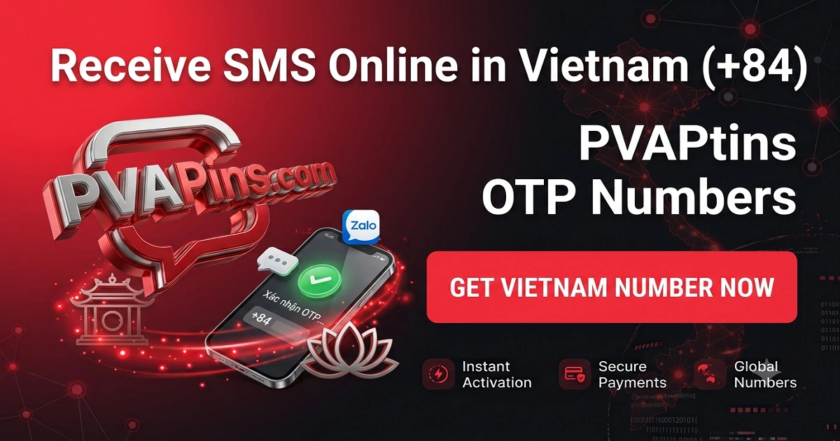 Vietnam — receive SMS online