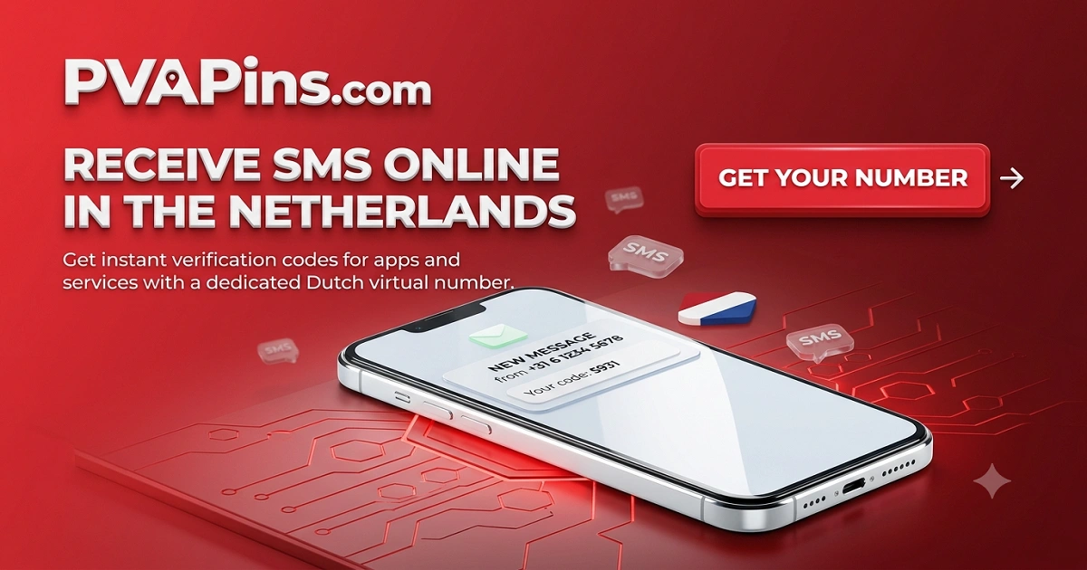Netherlands — receive SMS online