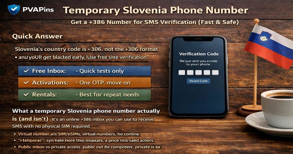 Temp Slovenia Number Information