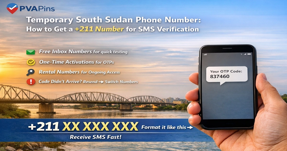Temp South Sudan Number Information