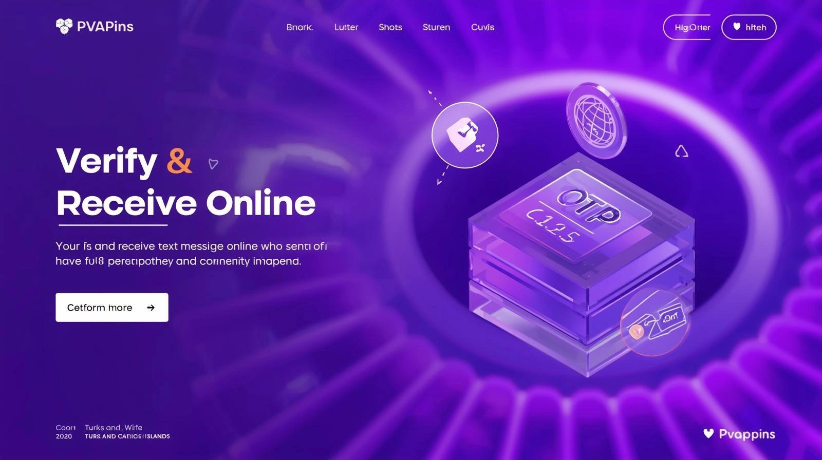 KuCoin OTP in Turks and Caicos Islands – Virtual Number Access